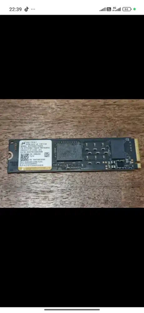 SSD NVMe 1TB Micron 2500 M.2 PCIe Gen4 - Laptop/PC