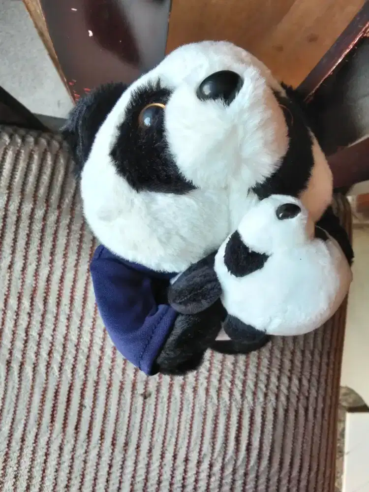 Boneka beruang dan anaknya bisa di lepas nego