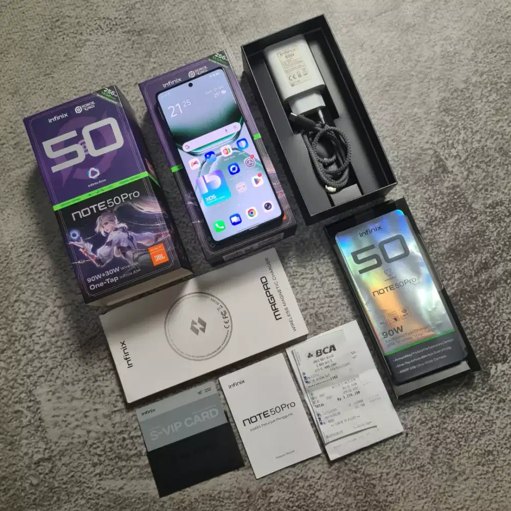Hp infinix note 50 pro ram 8/256 nominus