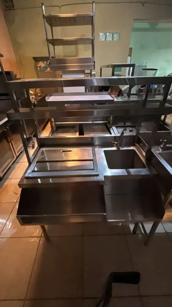 Single Sink + Ice Bin