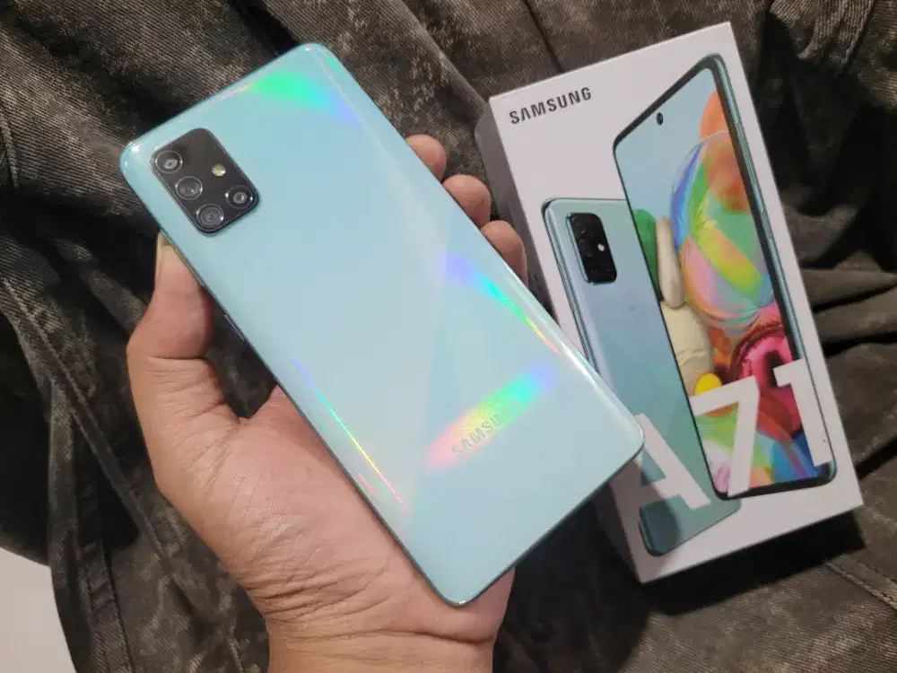 Samsung A71 ram 8/128gb mulus terawat nominus