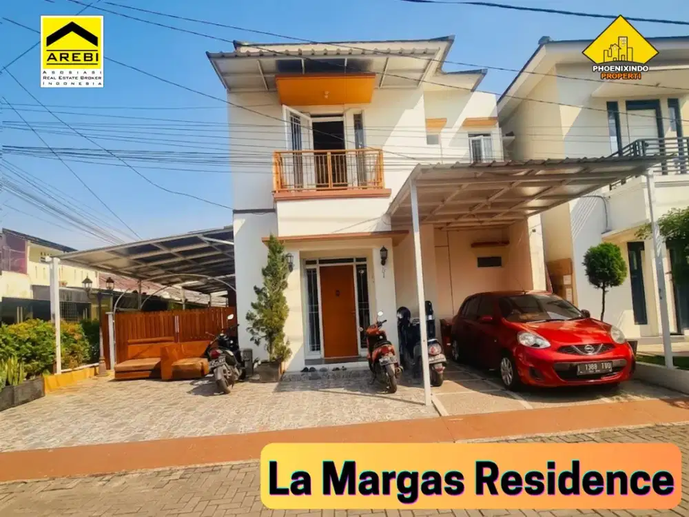Dijual Rumah Hook 2 Lantai di La Margas Residence Margaasih 4 KT + Ruang Kerja | Hook | Dekat Tol | Rp 3 M Nego