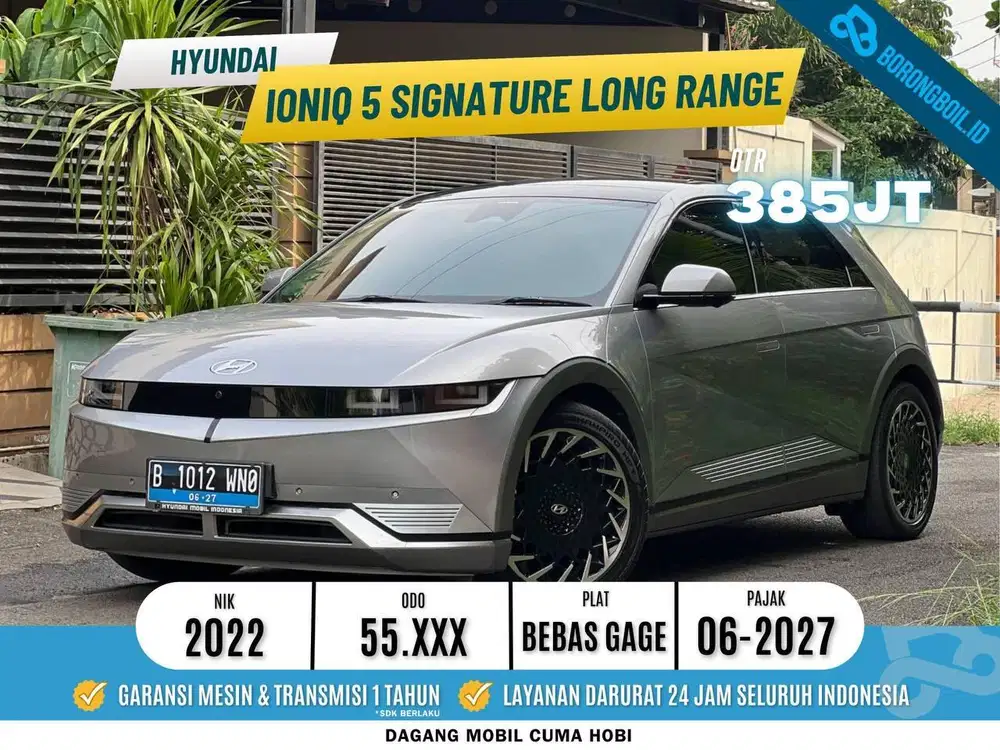 HYUNDAI IONIQ SIGNATURE LONG RANGE 2022 ABU FULLSET TERMURAH
