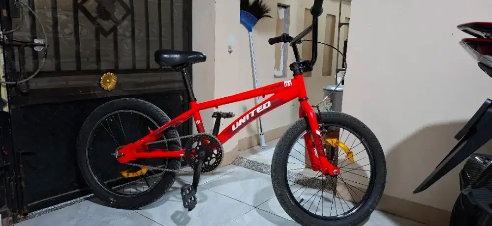 Sepeda BMX united floss 01 frame aloy