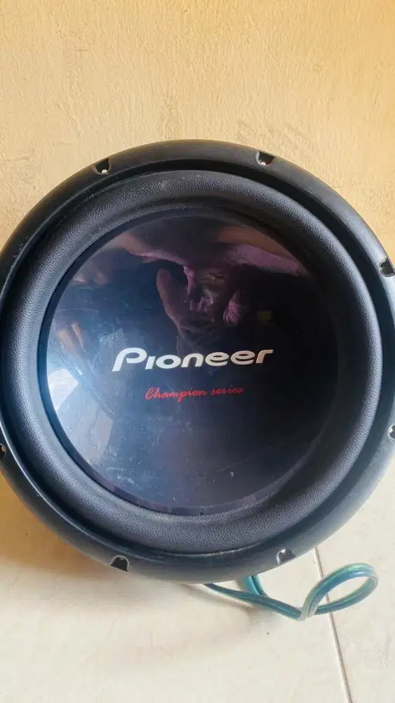 Subwoofer pioneer 12 inci double coil