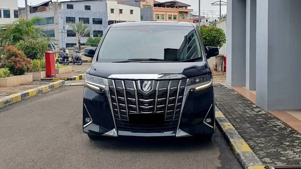 Toyota Alphard 2.5 G ATPM TSS Pilot Seat Black On Beige 2023 NIK 2022