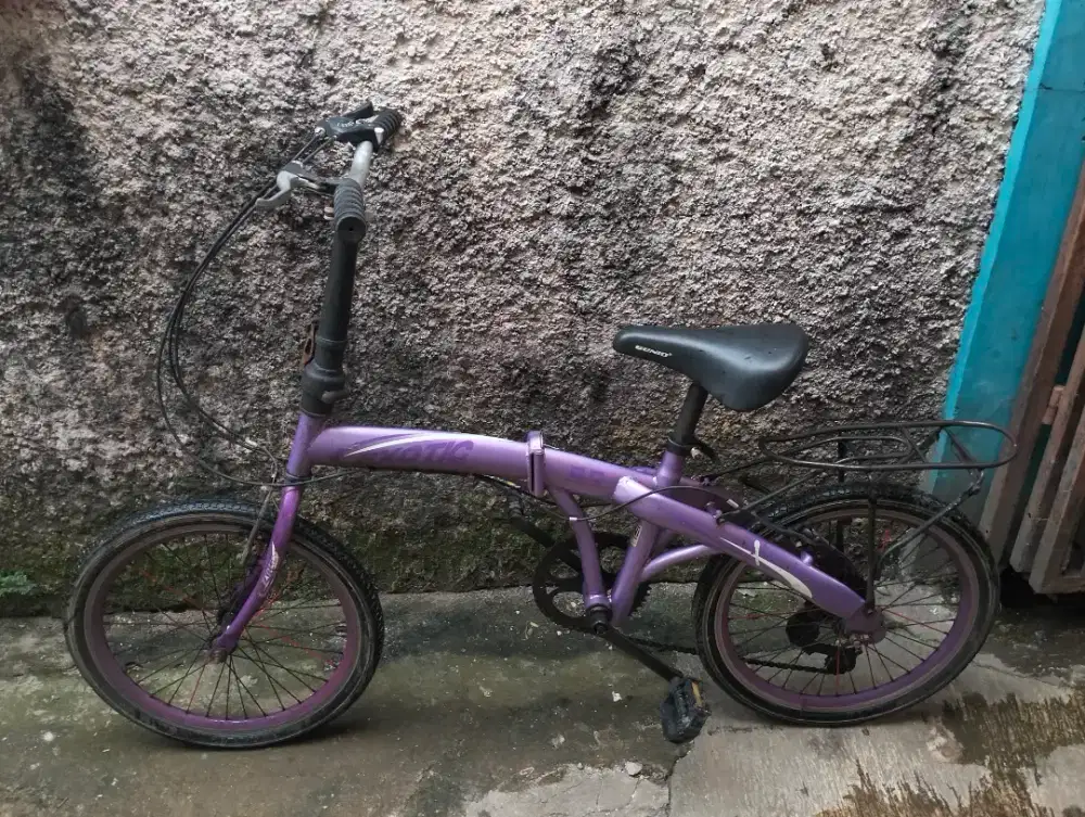 SEPEDA LIPAT EXOTIC UKURAN 20 INCH SIAP PAKAI LANGSUNG