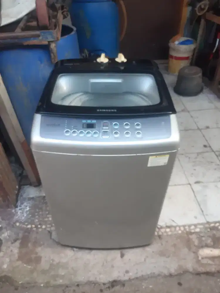 Mesin cuci 1 tabung sudah dirubah manual