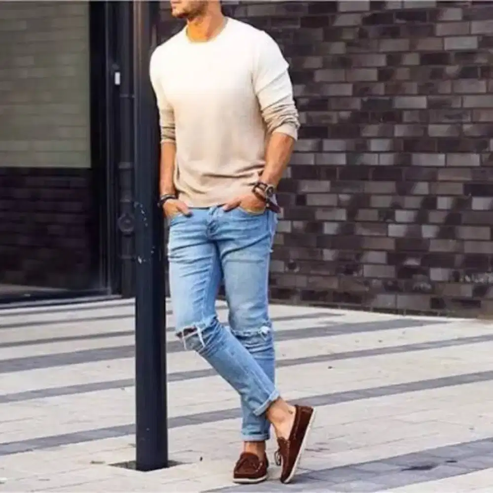 Celana jeans pria