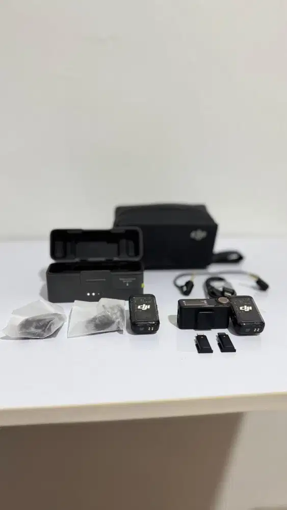 DJI Mic 2 2TX Full Set Lengkap Mulus Siap Pakai