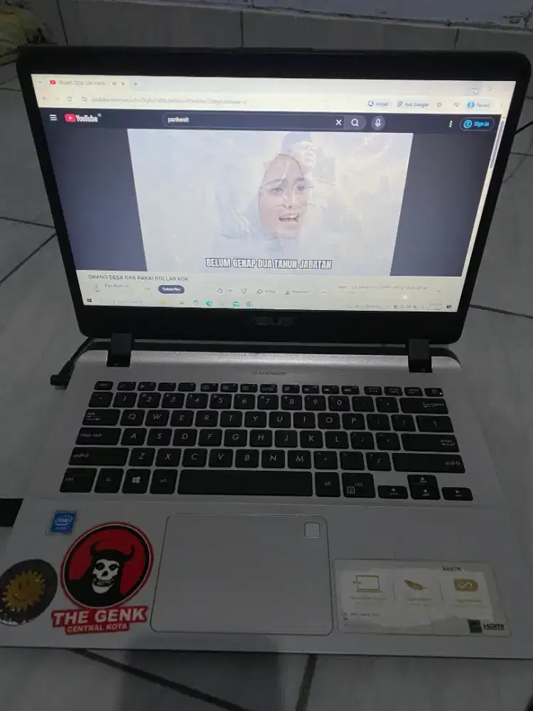 Laptop Asus A407M Normal Siap Nugas
