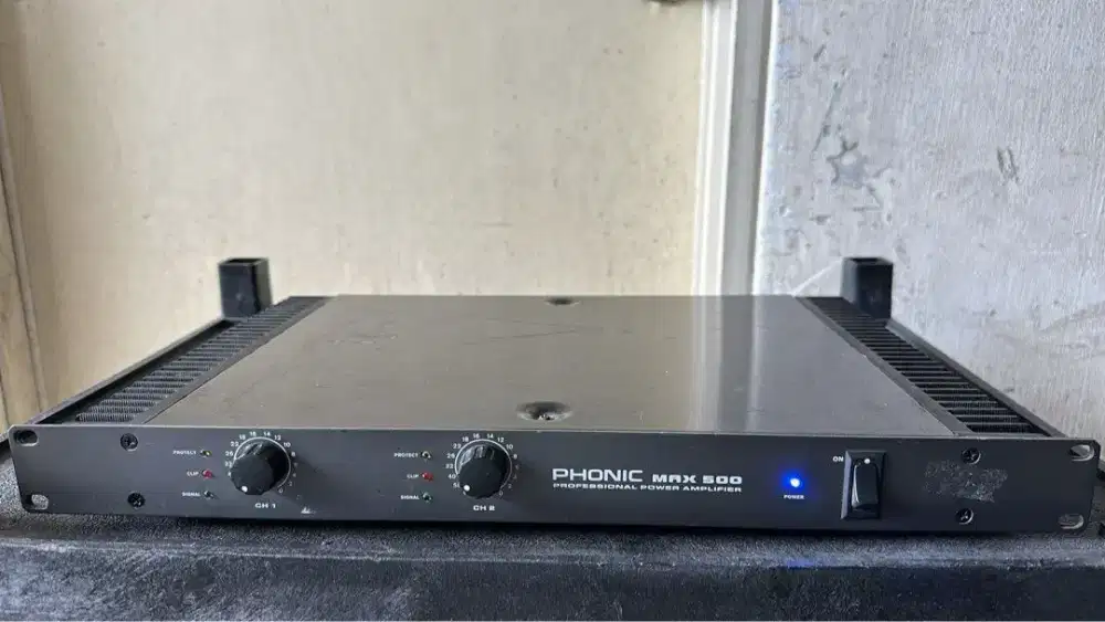 Phonic MAX 500 Professional  power amplifier second original