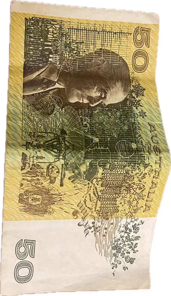 Uang koleksi 50 aud