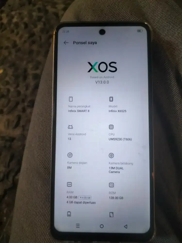 Jual infinix Smart 8 Batangan