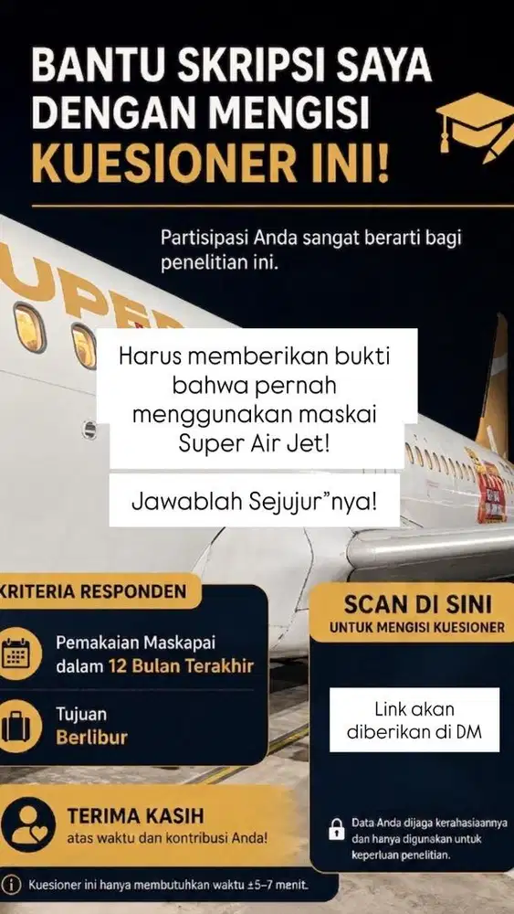ISI KUESIONER 3 MENIT DAPATKAN 15K INSTAN