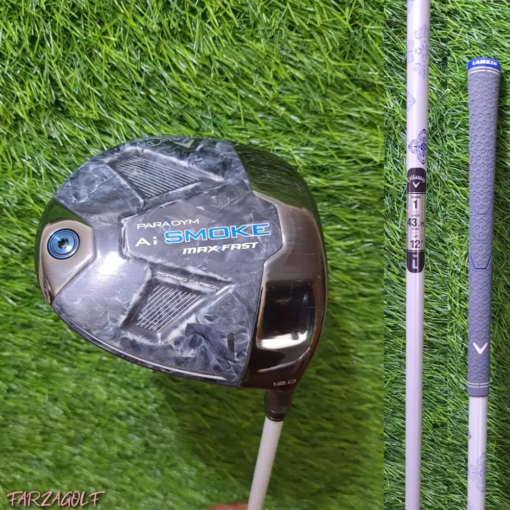 Stick Golf Ladies Driver Callaway Paradym Ai Smoke Max Fast Loft 12.0