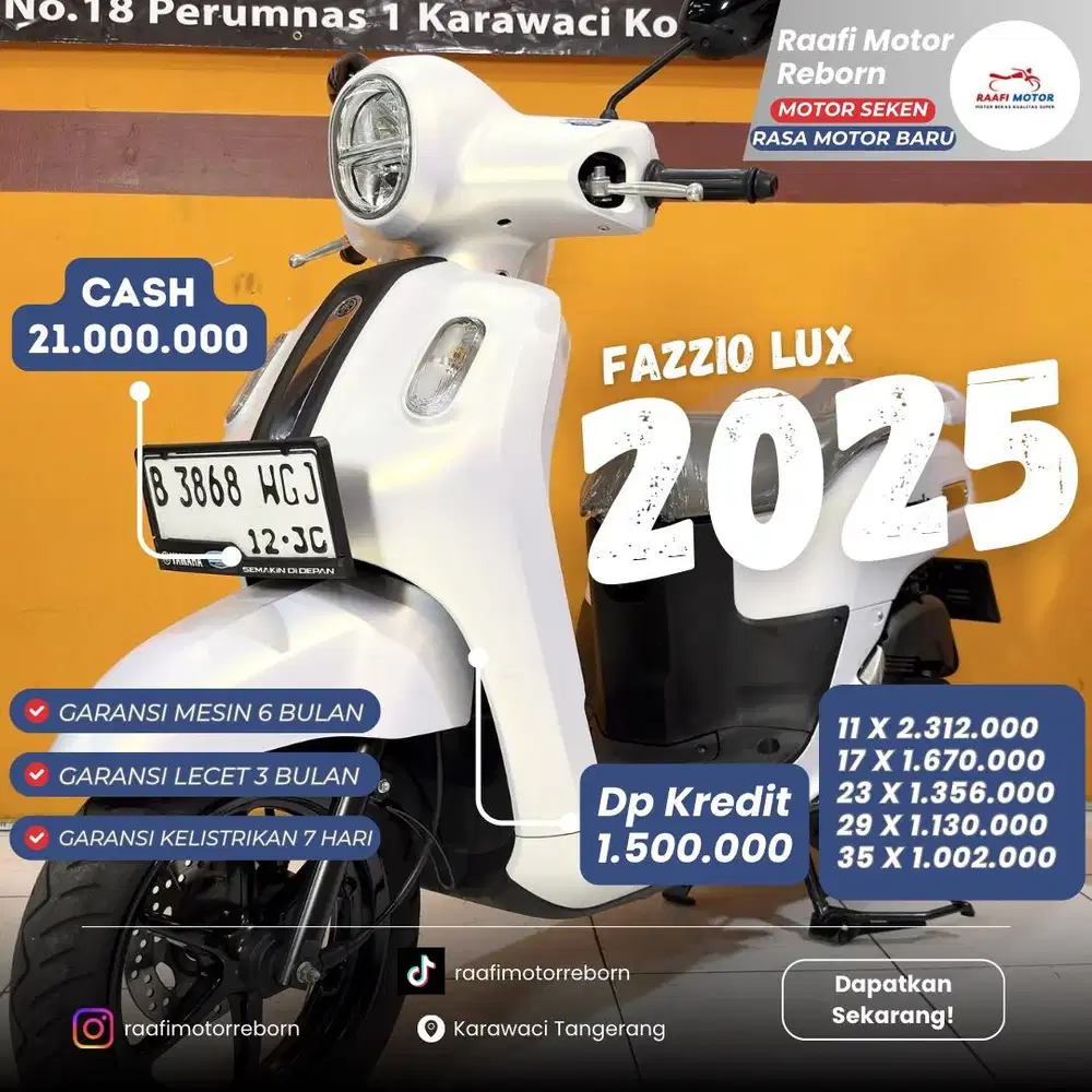 Fazzio Lux 2025 [Garansi 6 Bulan]