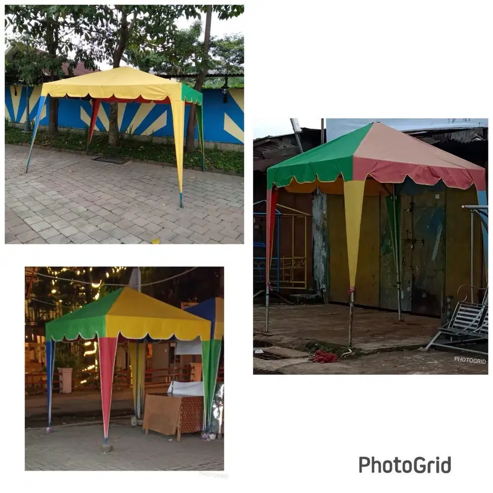 Tenda kafe dan tenda payung (bs antr skitr medan)