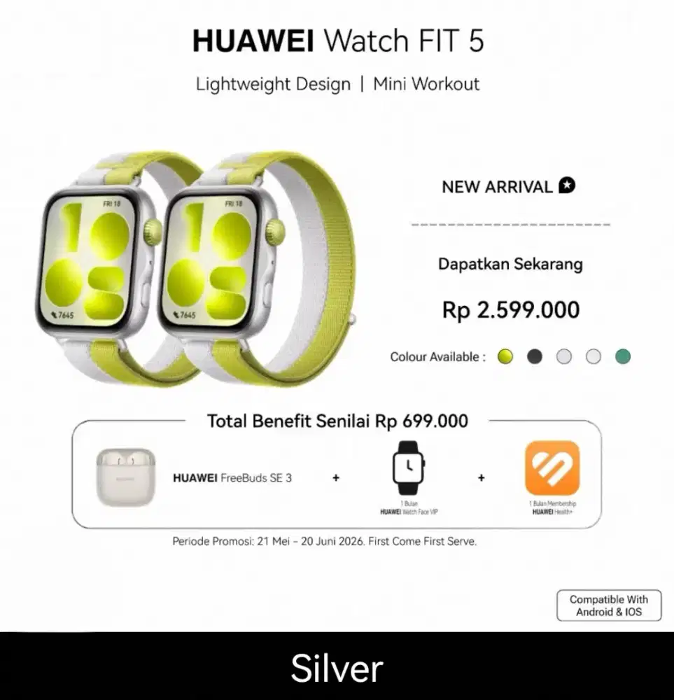 Huawei Watch Fit 5