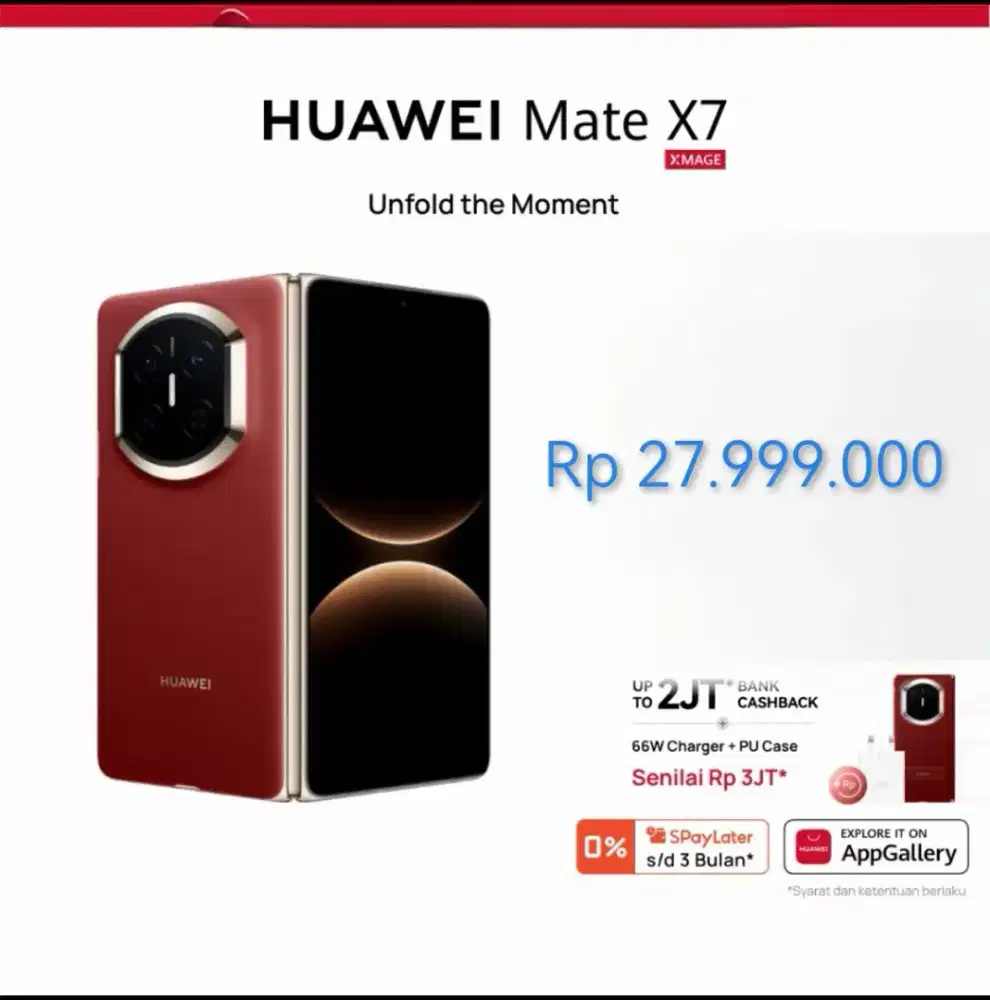 Huawei Mate X7 Garansi Resmi