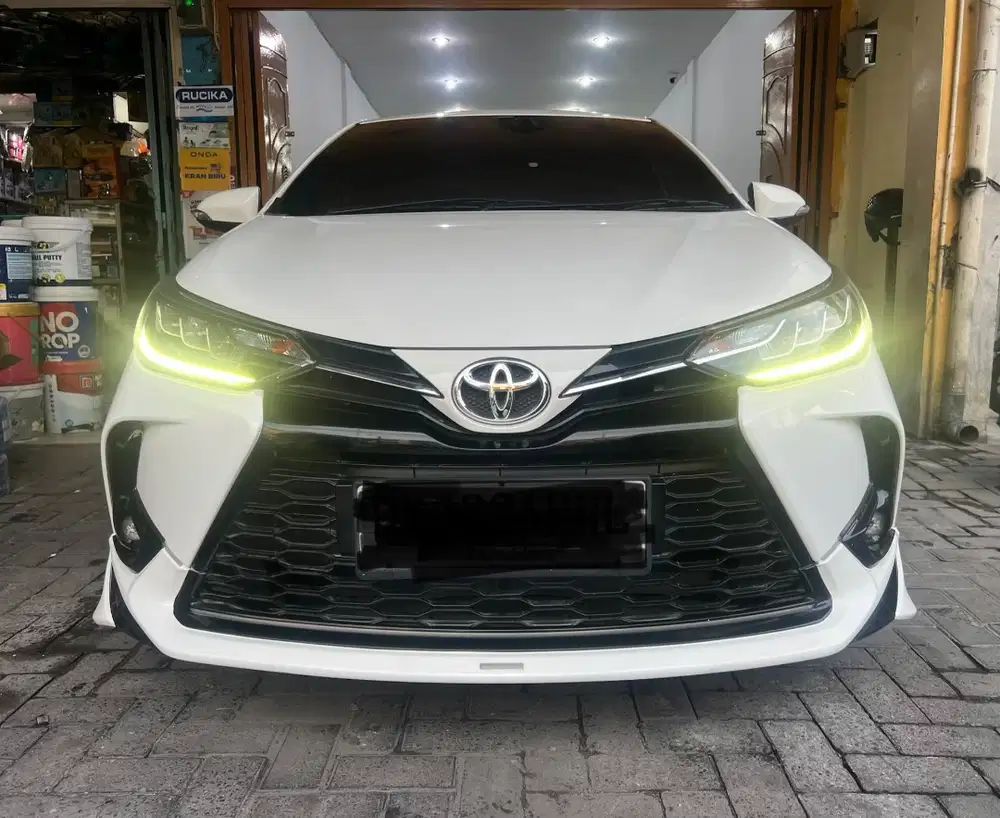(TDP 45 JUTA!) Toyota New Yaris 1.5 S CVT/Automatic GR Putih 2022