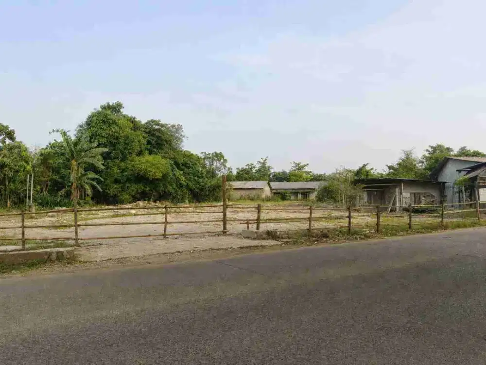 Lahan Sewa Murah 2600m2 Di Raya Setu Bantar Gebang Padurenan Bekasi