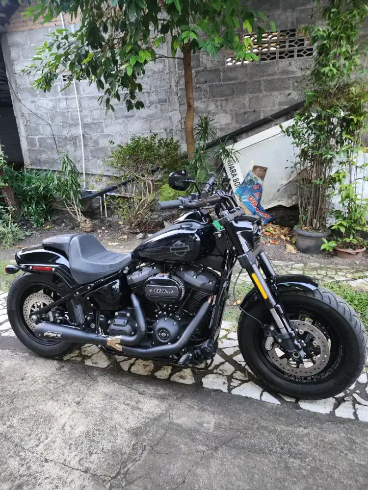 Harley davidson fatbob istimewa