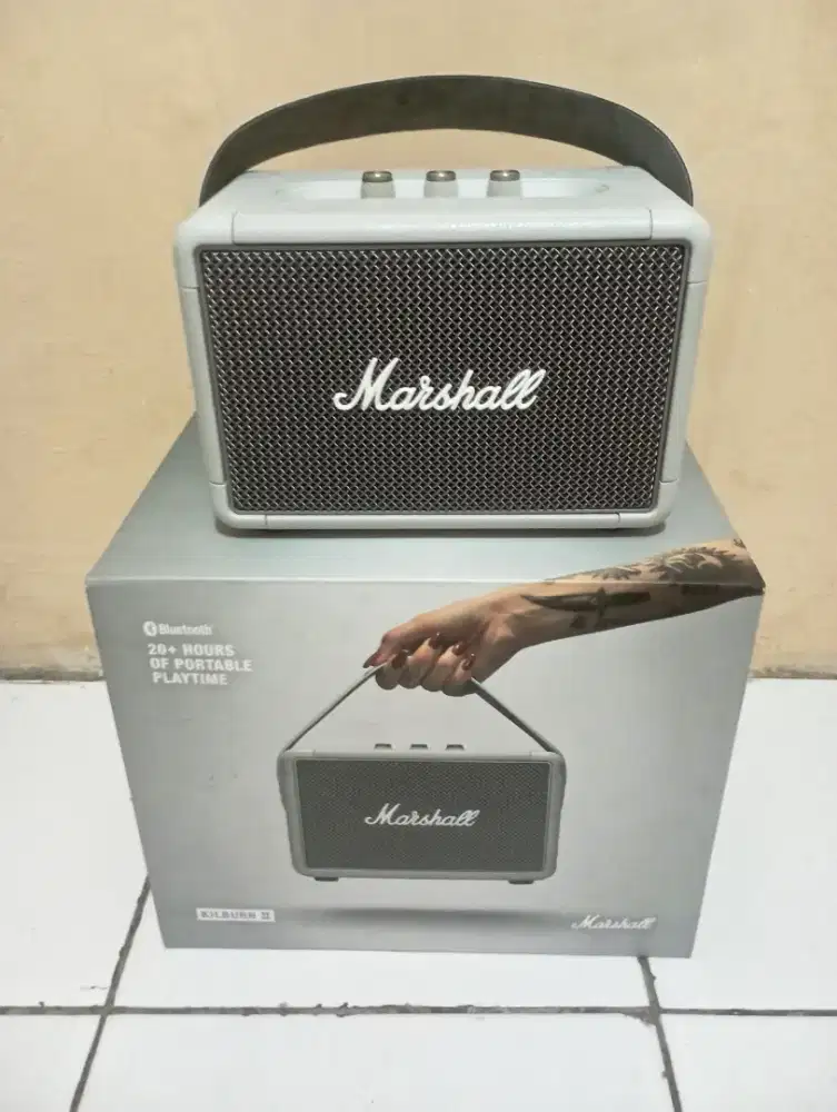 Marshall Kiburn II bluetooth speaker original grey