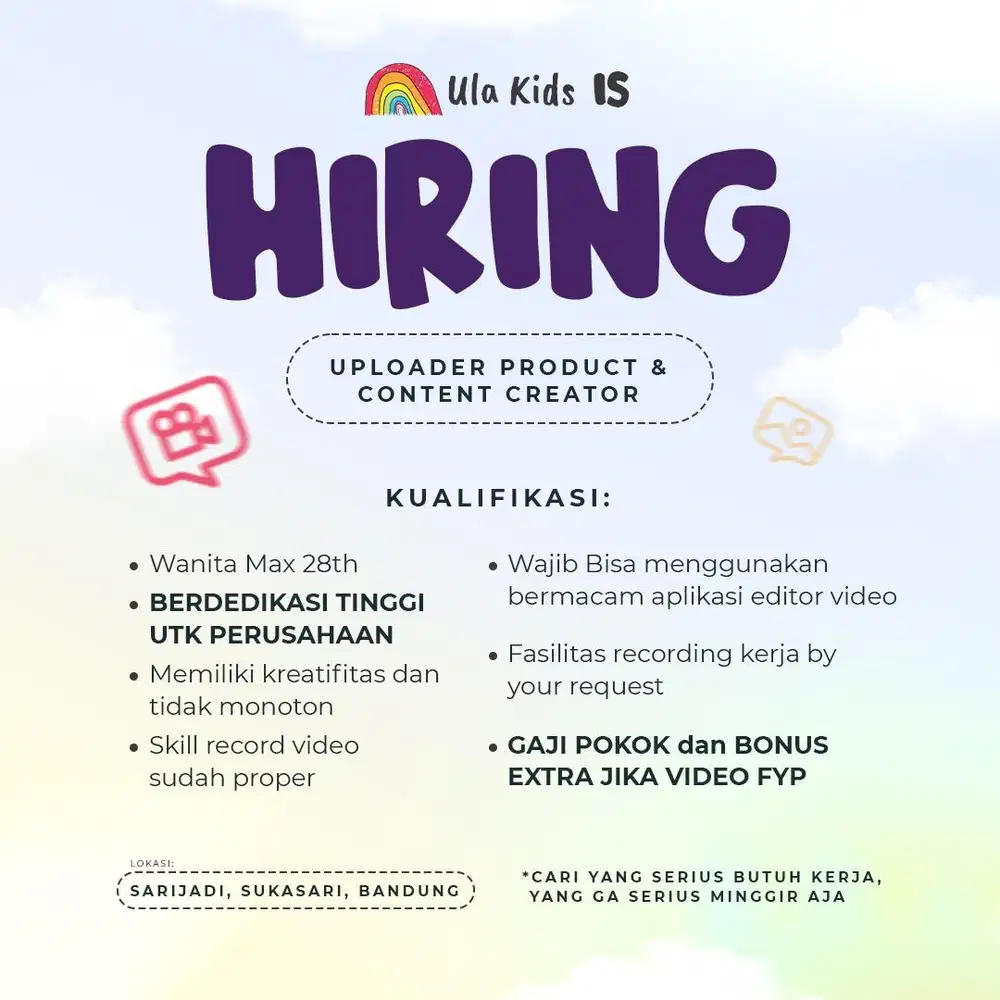 Lowongan Pekerjaan Admin Online Shop Dibutuhkan Segera