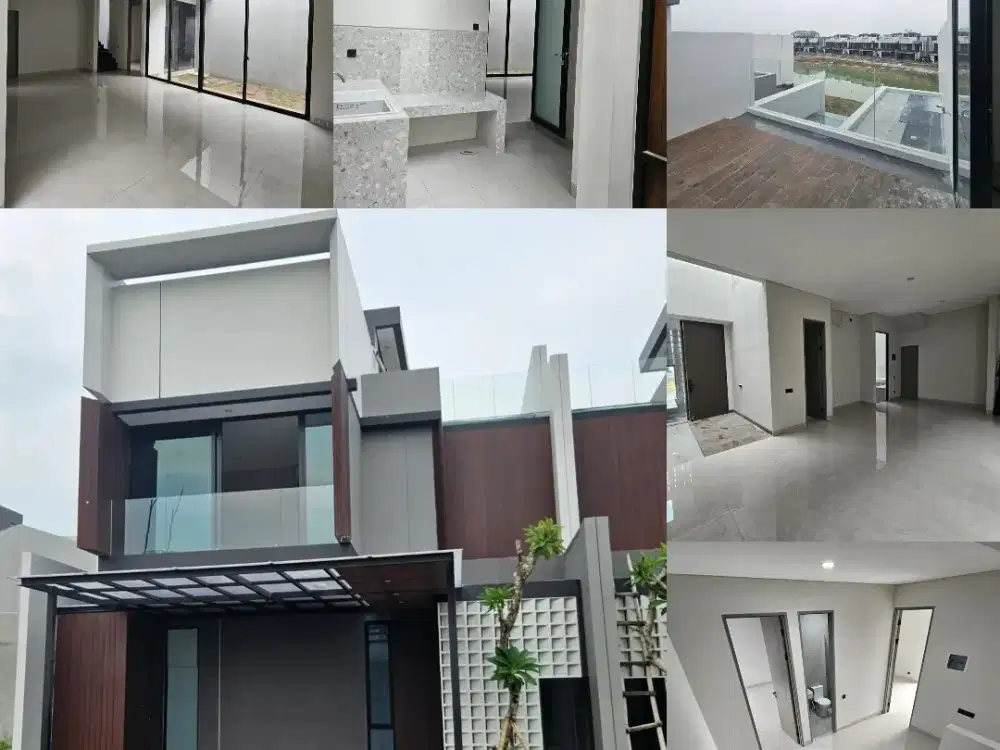 Disewakan Rumah Dempsey Hills 3+1KT Rooftop View Lake