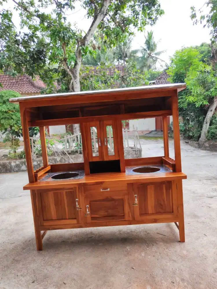 Sedia Gerobak Angkringan, Bakso Mie Ayam, Bubur, Sate, Soto, Pecel dll