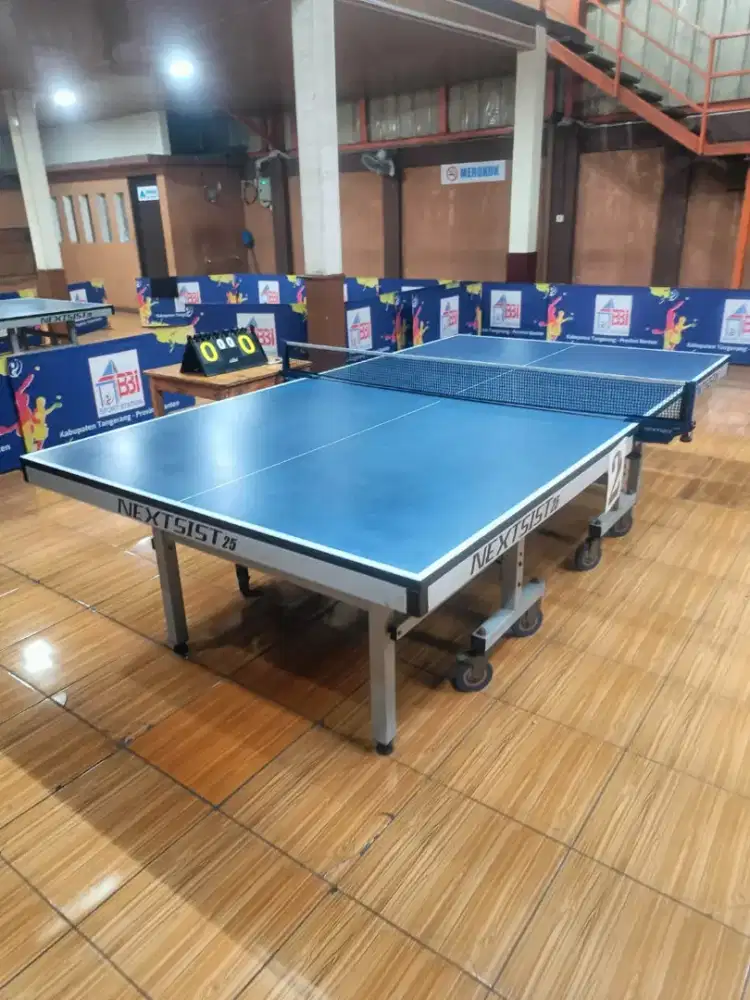 Meja tenis Nexxist 25 mulus  bagus siap pakai warna biru asli standart