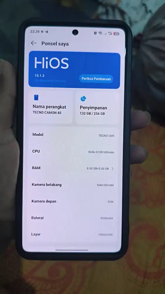 Tecno camon 40 bikin foto anti blur