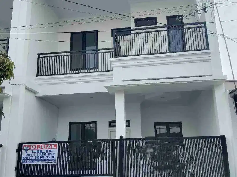 Jual Rumah Baru 2lantai di Kota harapan indah Bekasi Rp 1,55M nego
