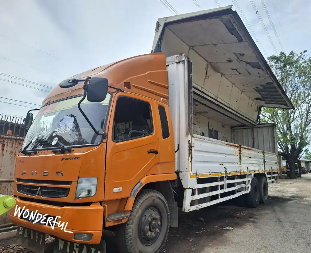 Mitsubishi Fuso Tronton 6×2 FN61Long Wingbox9.8mtr BioSolar Hino Lohan