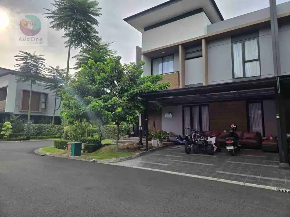 Rumah Hook di Cluster Mulbery Summarecon Bekasi Full Furnished