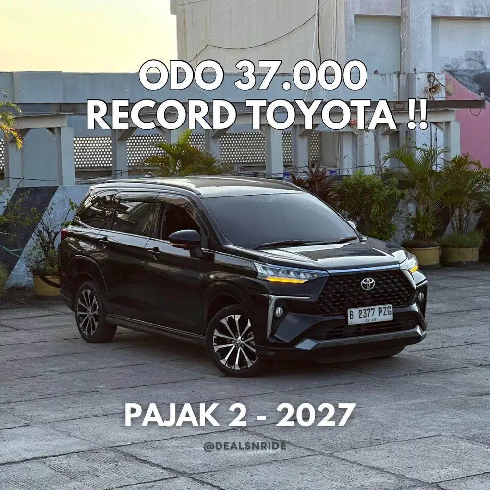 ODO 37.000 ANTIKK !! PAJAK 2/2027 TOYOTA VELOZ Q NON TSS 2022 MURAH