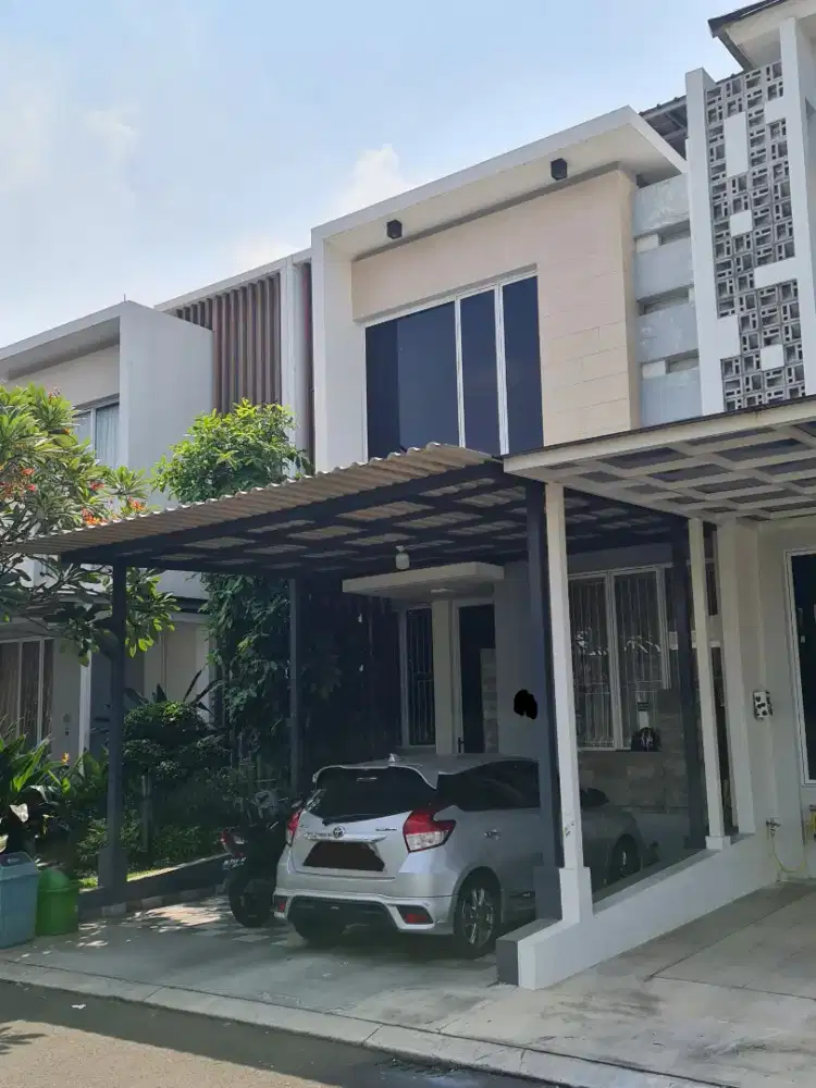 Cluster Yarra JGC 7X15 hadap barat full renov full furnish 2 1/2 lt