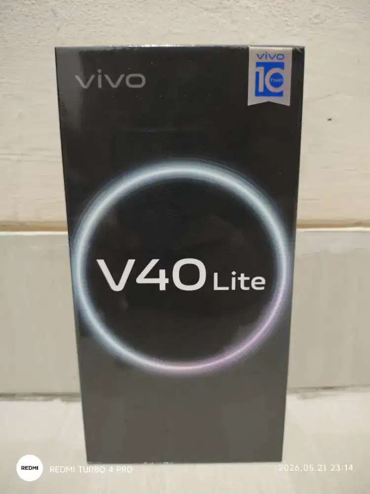 VIVO V40LITE 4G
8/256
Baru