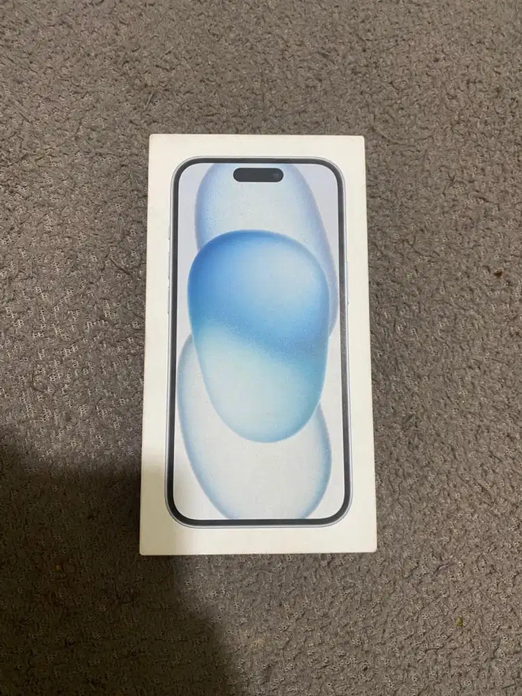 Di jual  Iphone 15 128 GB Blue iBox New segel