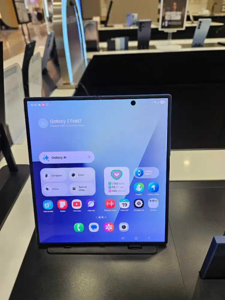 SAMSUNG GALAXY Z FOLD 7 BONUS TAB A11, CHARGER, CASE DAN SPEAKER