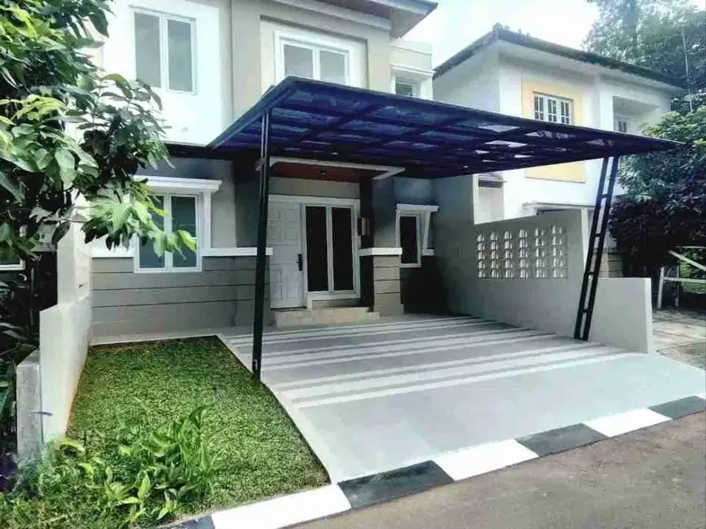 Rumah 2 lantai di kota wisata cibubur semi furnish