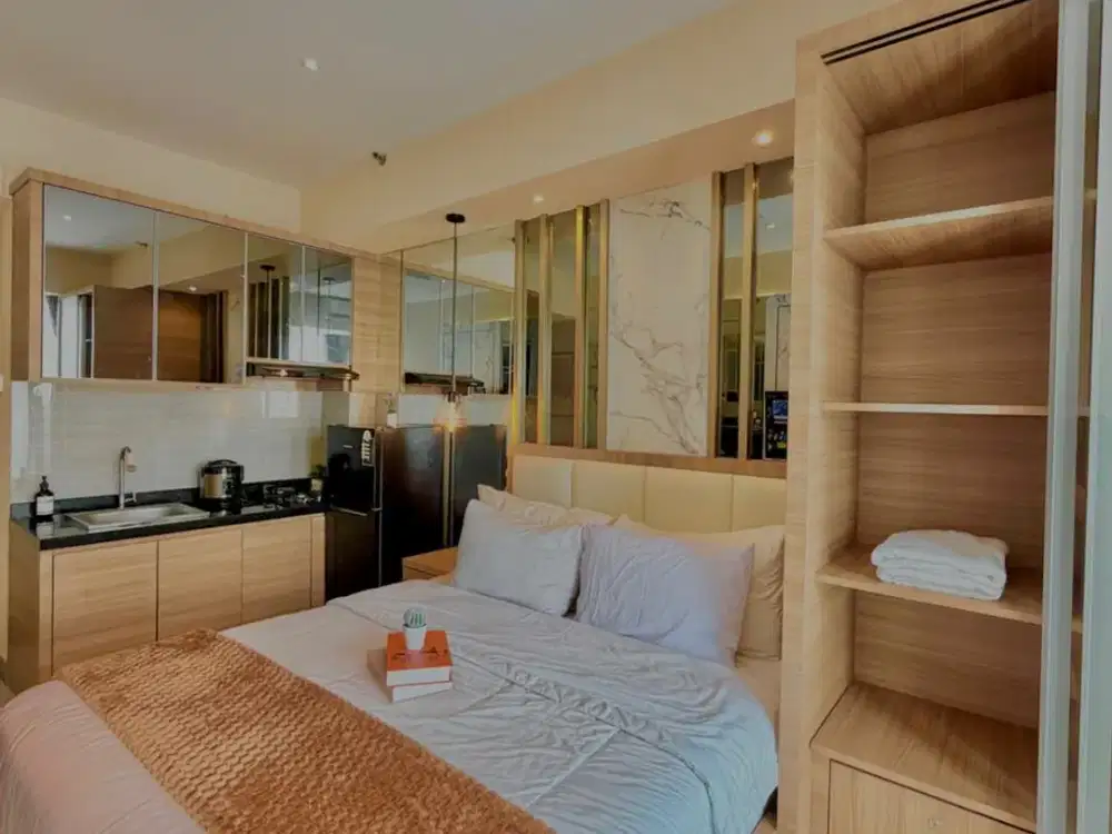 Sewa Harian Apart benson Studio Lantai 9 Hanya 360K/Malam
