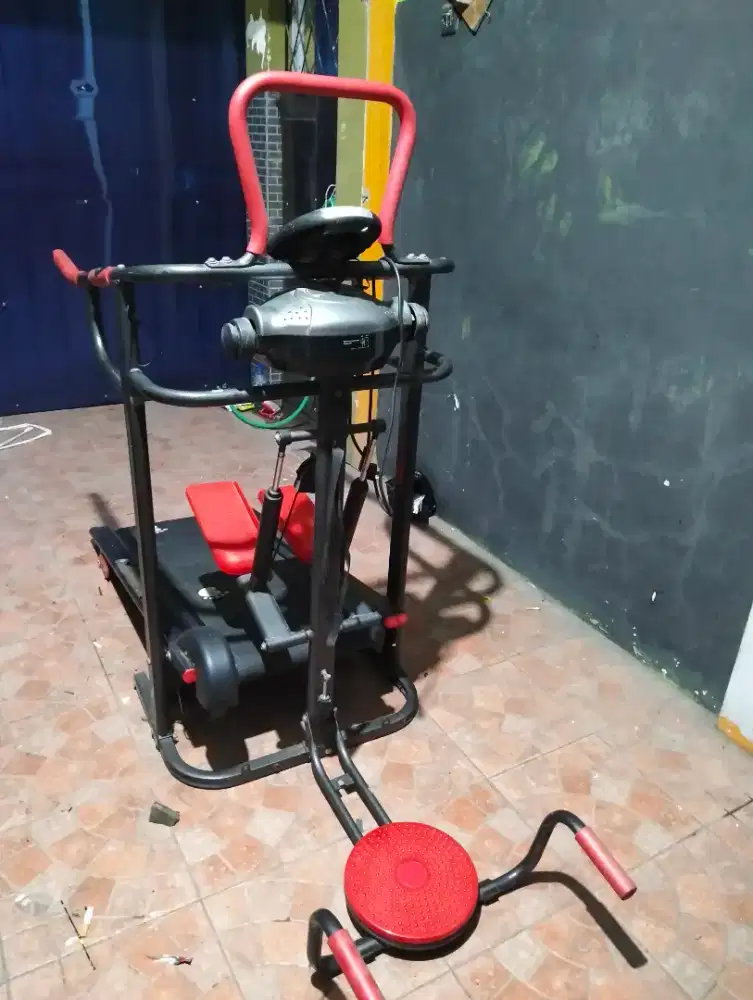 Treadmill manual 4 fungsi Alat olahraga lari