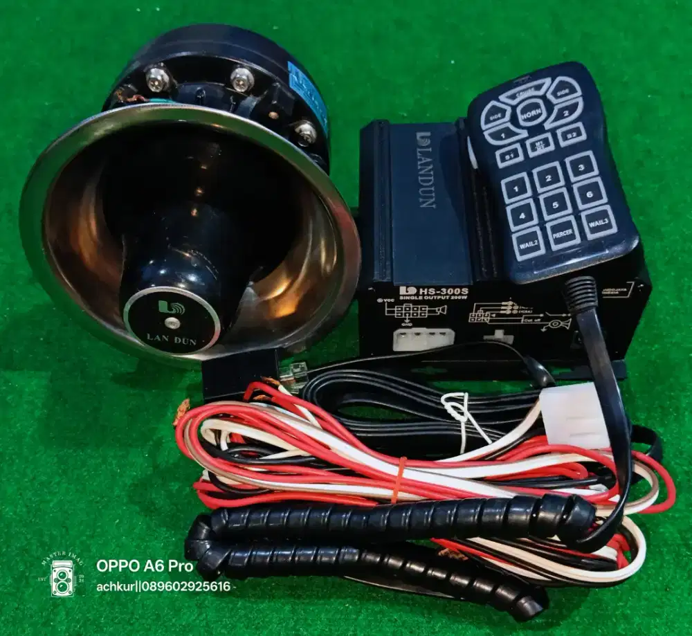 Speaker toa landun yh 110 + modul ampli sirine landun hs 300s