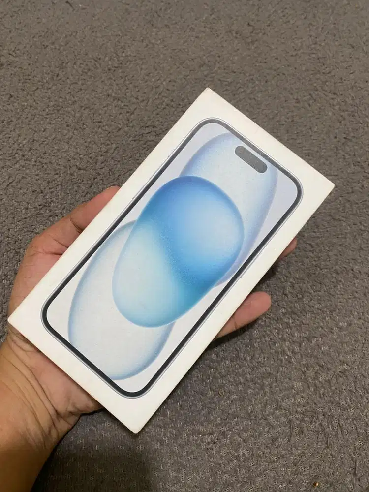 Di Jual Iphone 15 128 GB Blue iBox New Segel