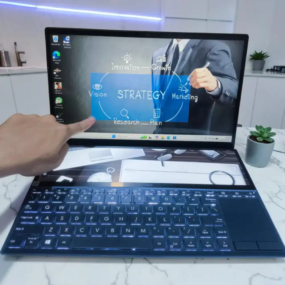 Laptop ASUS ZENBOOK DUO Pro UX481FAY CORE i7 GEN 10 RAM 8GB/SSD 512GB