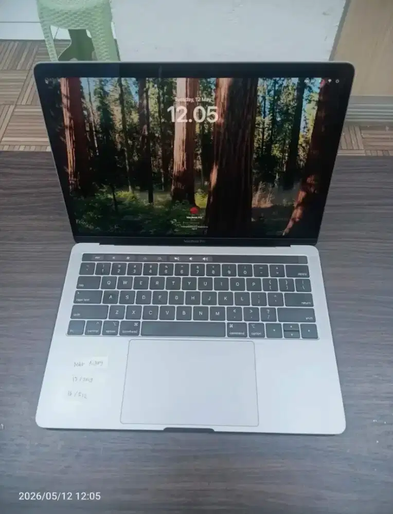 Macbook Pro 2019 13.3inch 16/512