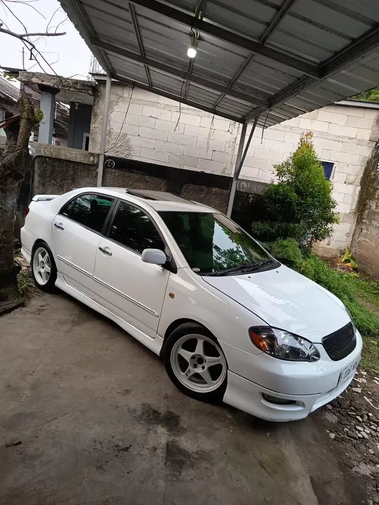 Toyota Corolla Altis 03 MT modif convert usdm xrs jarang ada terawat