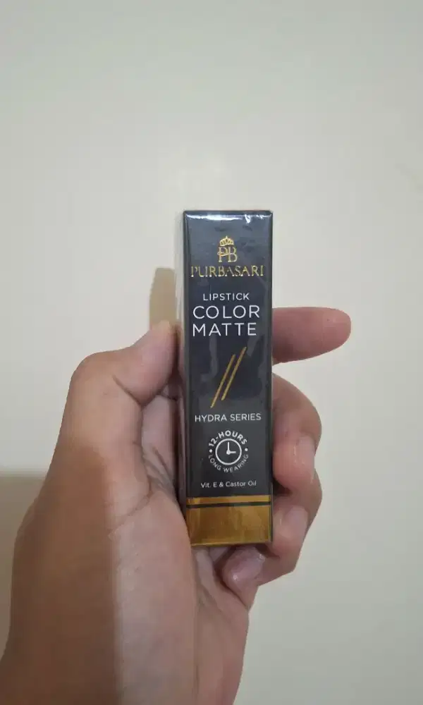 Purbasari Lipstick Color Matte 84 Ruby Red